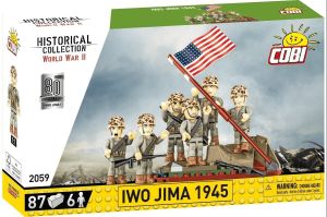 COB2059 - Lever de drapeau sur IWO Jima 1945 - 85 Pièces