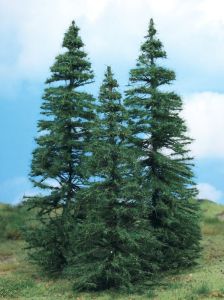 HEK2171 - 3 modèles de sapins 18-22 cm