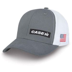 220076 - Casquette CASE IH grise avec arrière en maille blanche