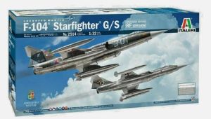 ITA2514 - Avion militaire LOCKHEED Martin F-104 Starfighter G/S à assembler et à peindre
