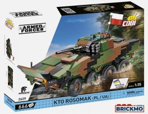 COB2629 - Véhicule militaire KTO Rosomak - 666 Pièces