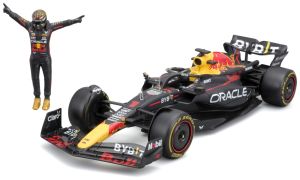 BUR28036V - ORACLE RedBull RB19 #1 avec figurine M.VERSTAPPEN