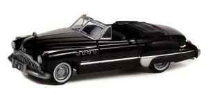 GREEN28110-A - BUICK roadmaster Convertible 1949 noire de la série BLACK BANDIT sous blister