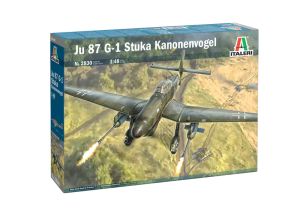 ITA2830 - Avion de chasse JU 87 G-1 Stuka Kanonenvogel à assembler et à peindre