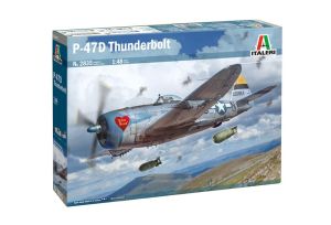 ITA2835 - Avion de chasse REPUBLIC P-47D Thunderbolt à assembler et à peindre