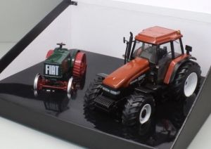 Coffret collector de 2 tracteurs des 100 ans FIAT New Holland M160 - Fiat 702