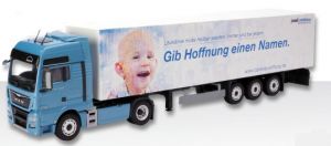 MAN TGX XXL 4x2 Euro 6 avec Remorque 3 Essieux JOSE CARRERAS