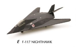 Avion furtif F-117 NIGHTHAWK en kit