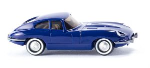 JAGUAR E Coupé "Bleu foncé" Ech:1/87
