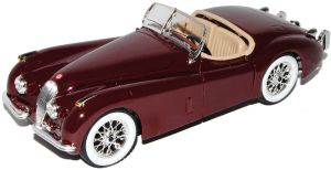 BUR22018RO - JAGUAR XK120 Cabriolet 1951 Rouge