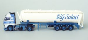 Camion Volvo FH12 + Citerne Alfred Talke – AWM 1/87 – Bleu – Occasion (excellent état)