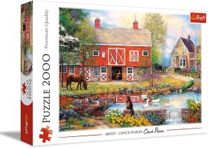 Puzzle 2000 Pièces Vie Rurale