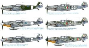 Avion BF 109 G-6 Italian Aces à assembler et à peindre