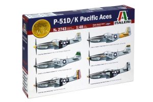 ITA2743 - Avion P51 D/K Pacific Aces à assembler et à peindre