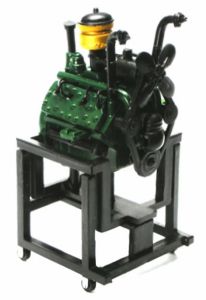 Moteur tête plate FORD V8 vert