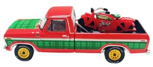 GREEN30564-E - FORD F-250 1978 rouge de la série CHRISTMAS COLLECTION 2025 sous blister