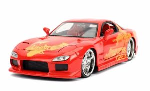 JAD30747 - MAZDA RX-7 Orange 1993  Rouge  FAST AND FURIOUS