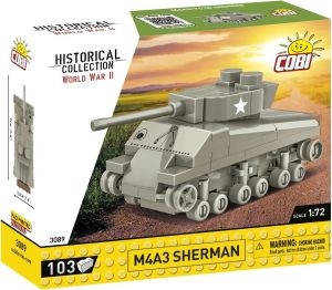 COB3089 - Char SHERMAN M4A3 - 103 Pièces