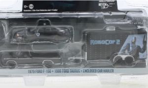 GREEN31150-A - FORD F-150 1979 et FORD Taurus 1986 de la police de Détroit ROBOCOP 2 sous blister