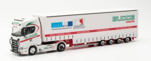 SCANIA CS 20 HD 4x2 MEUSBURGER semi remorque BLS BUDDE LOGISTIK SPEDITION