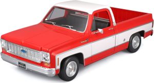 MST31467RD - CHEVROLET C10 Cheyenne Super 1974 rouge et blanche