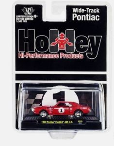 M2M-31500-HS26 - PONTIAC Firebird 400 H.O. 1968 rouge HOLLEY sous blister