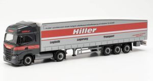 HER315548 - IVECO S-WAY 4x2 semi remorque 3 essieux HILLER LOGISTIK