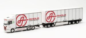 SCANIA CR 20 HD 6x4 avec remorque 5 essieux AHOLA
