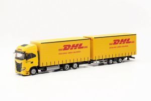 HER315890 - IVECO S-Way LNG porteur 6x2 avec remorque 2 essieux DHL