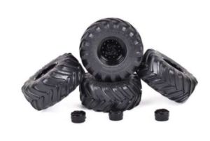 AT3200205 - 4 pneus MICHELIN Mega Xbib 750/560-R26 avec jantes noir