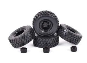 AT3200206 - 4 pneus MICHELIN XLD 650-560-R25 avec jantes noir