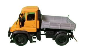 WEL32380JAUNE - MERCEDES-BENZ Unimog U400 Jaune et gris