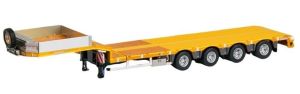 IMC33-0216 - Porte-engins surbaissé NOOTEBOOM MCOS 4 Essieux Jaune
