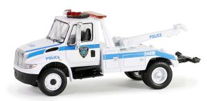 GREEN33250-A - Dépanneuse INTERNATIONAL Durastar 4400 2019 Police du New Jersey de la série H.D TRUCKS