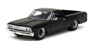 JAD34414 - CHEVROLET El Camino 1967 Noir FAST & FURIOUS