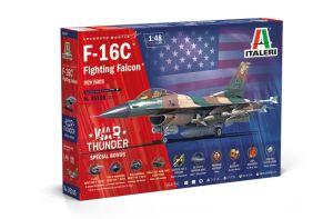 ITA35105 - Avion de chasse F-16C Fighting Falcon - War Thunder à assembler et à peindre
