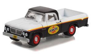 DODGE D-100 1964 PENNZOIL de la série BLUE COLLAR sous blister