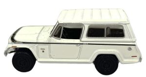 GREEN35310-C - JEEP Jeepster Commando 1971 Blanc de la série ALL-TERRAIN sous blister