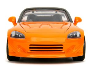 JAD35351 - HONDA S2000 orange 2001 NARUTO avec figurine
