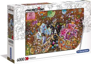 CLE36527 - Puzzle 6000 pièces Le Baiser MORDILLO