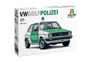 ITA3666 - VOLKSWAGEN Golf Polizei à assembler et à peindre