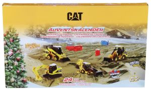 CARRERA37085970 - Calendrier de l'avent CATERPILLAR micro PlaySet