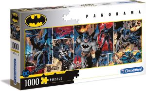 CLE39574 - Puzzle 1000 pièces panorama Dc Comics BATMAN
