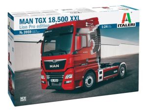 ITA3959 - MAN TGX XXL 4x2 rouge Lion Pro Edition à assembler et à peindre