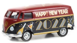 GREEN30319 - VOLKSWAGEN T2 Panel Van HAPPY NEW YEAR 2022