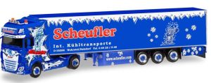 HER308892 - DAF XF SSC Euro 6 4x2 avec remorque frigo 3 Essieux SCHEUFLER