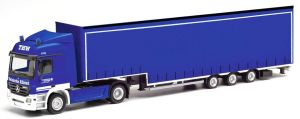 HER312608 - MERCEDES Actros 4x2 avec remorque 3 Essieux THW