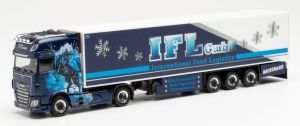 DAF XF SSC 4x2 avec remorque frigo 3 Essieux IFL / NACHTMARE
