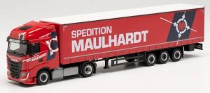 IVECO S-Way 4x2 avec remorque bâchée 3 Essieux Spedition MAULHARDT
