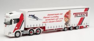HER313988 - SCANIA CS 20 HD 6x4 avec remorque 3 Essieux TOTEN Transport